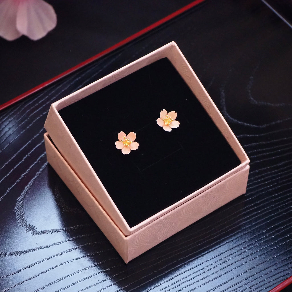 ひらく福 「桜」Fuku-sakura ひとひら桜 桜アクセサリー – 伝統和紙の