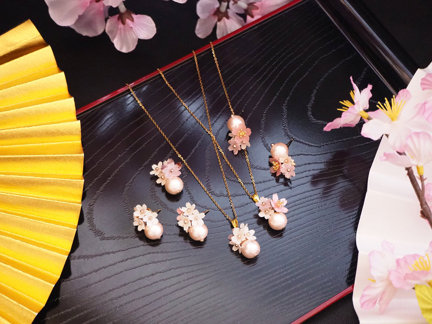 販売開始予告！　福咲和紙の桜アクセサリー