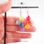 New!!　- 虹 -　earring　七雲series