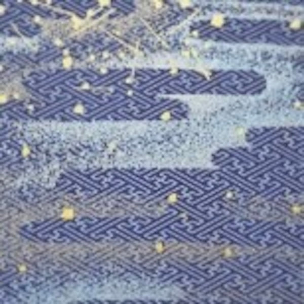 和心　- wagokoro - 紗綾形（藍）