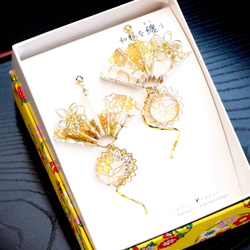 和紙を纏う ～ 縁起物和紙ジュエリー 伝統和紙の扇屋本家「匠工房