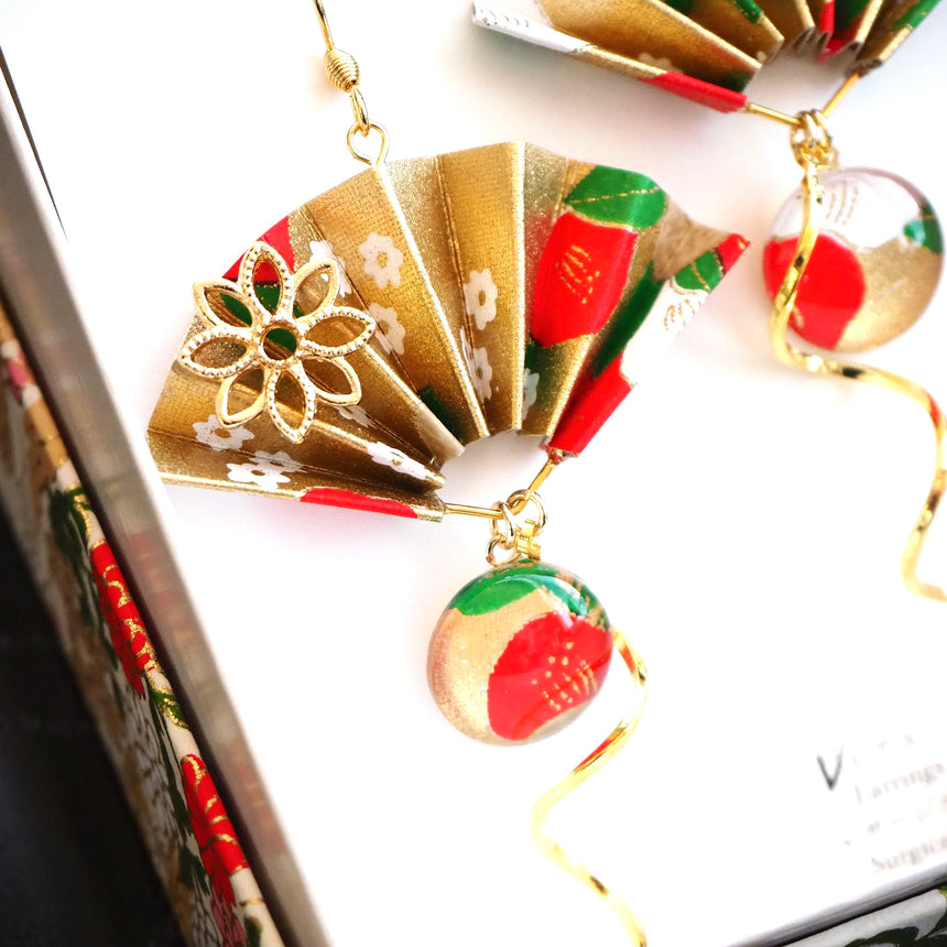 和心　- wagokoro - 金の椿