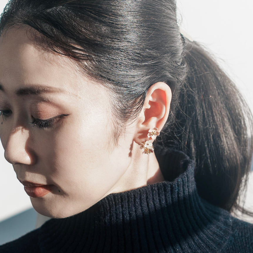 （片方&ワンポイント桜）